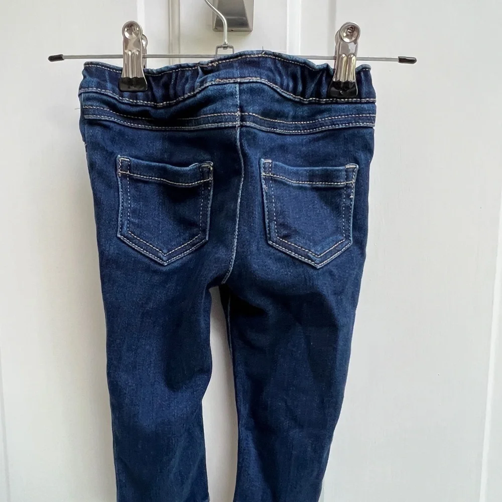 NWOT Carter’s 18M Girls Blue Jeans with Sparkle Accents on Pockets